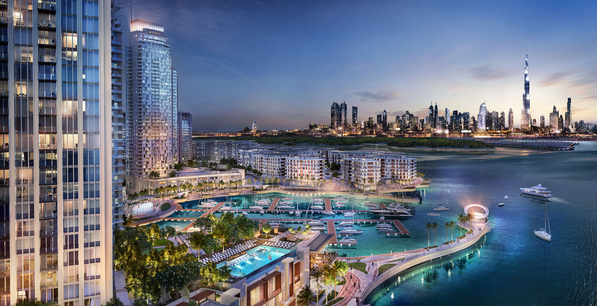 dubai creek golf and yacht club residences