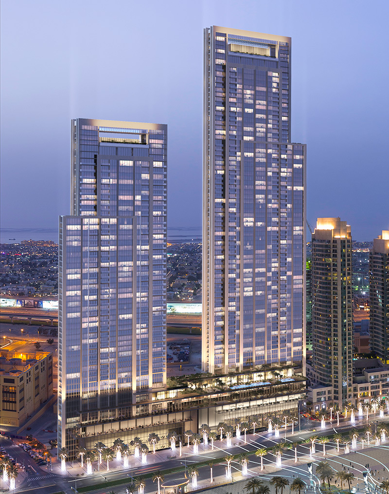 FORTE — апартаменты с 1, 2, 3 и 4 спальнями на продажу в Downtown Dubai.
