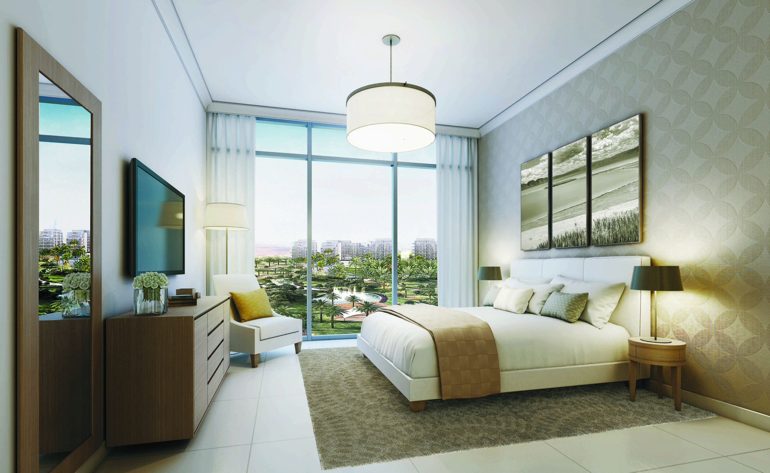 Acacia Apartments Dubai Hills - Спальня