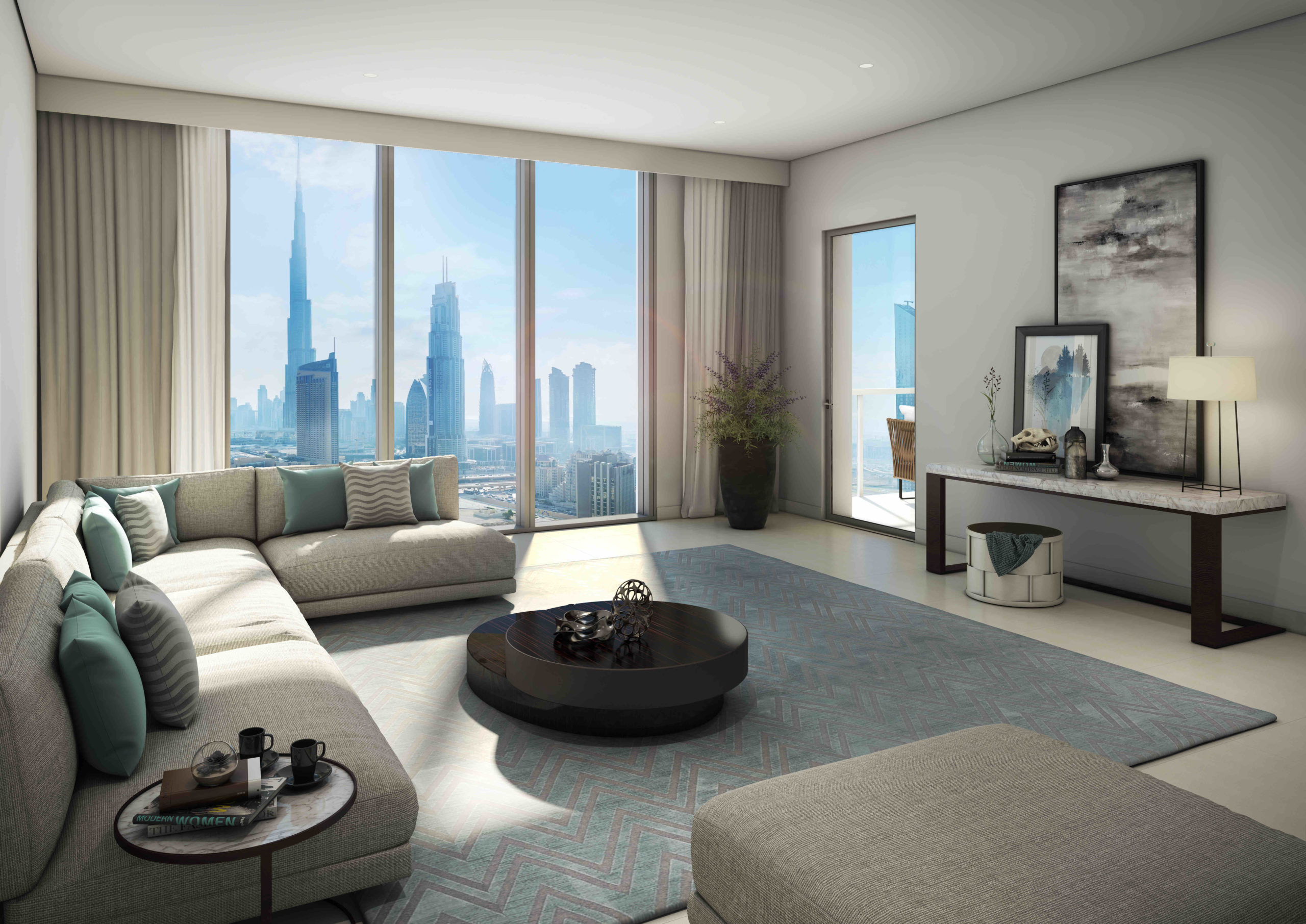 Emaar Downtown Views II -1 to 4-Bedroom Apartments for Sale in Dubai