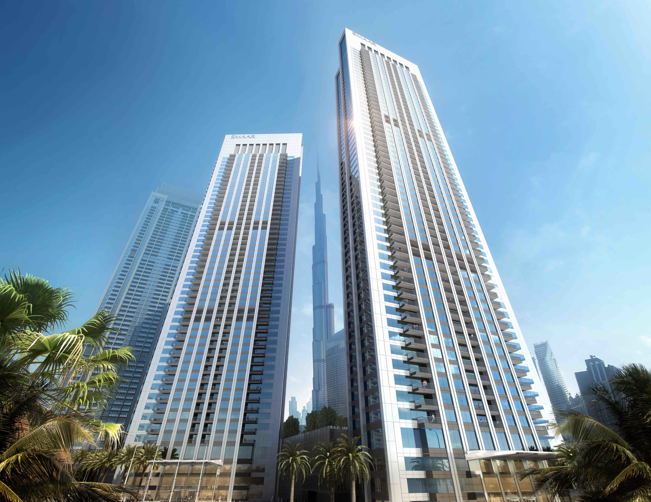 Emaar Downtown Views II -1 to 4-Bedroom Apartments for Sale in Dubai