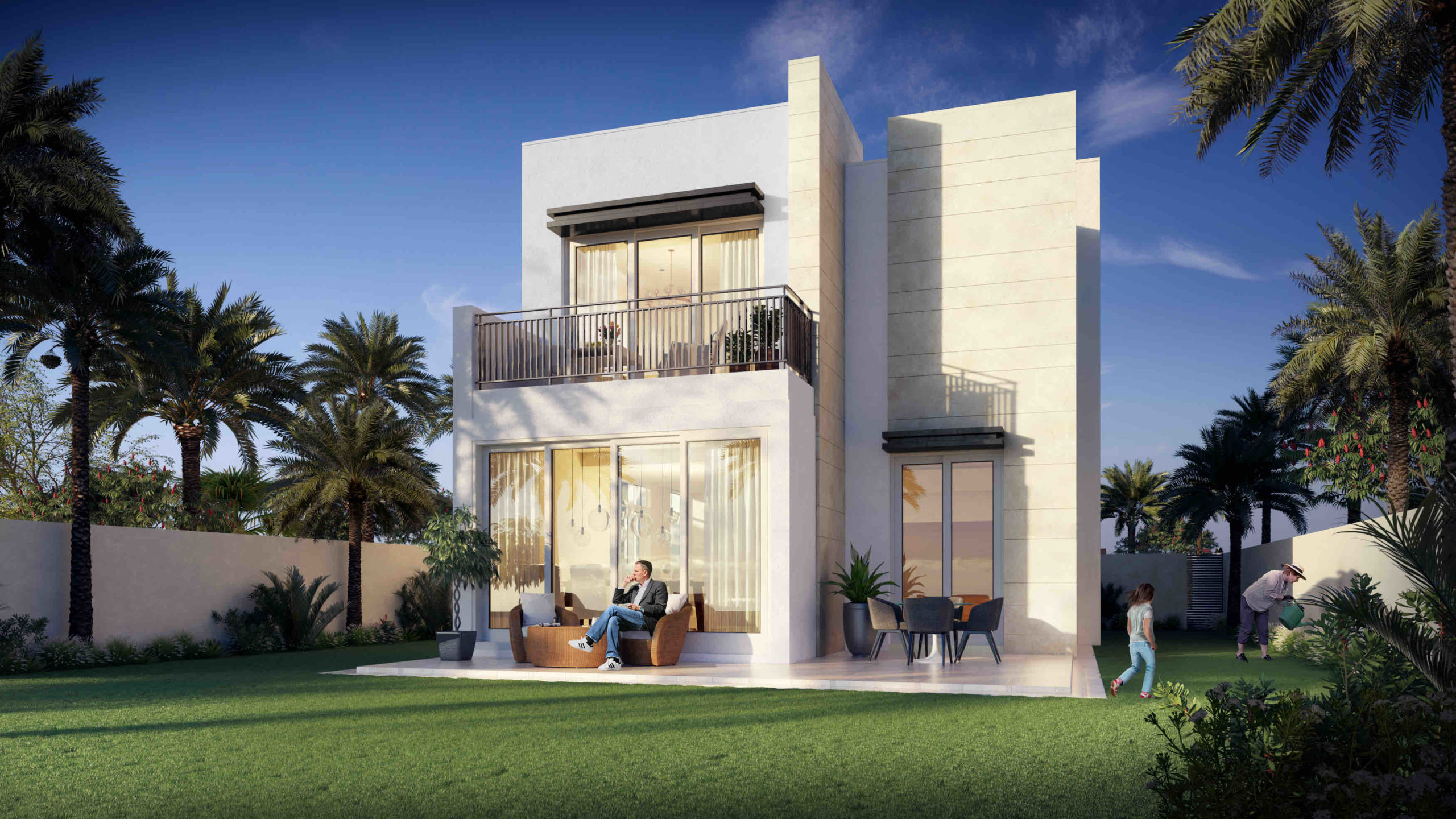 Виллы Golf Links — виллы с 3 и 4 спальнями на продажу в Дубае в районе Emaar South