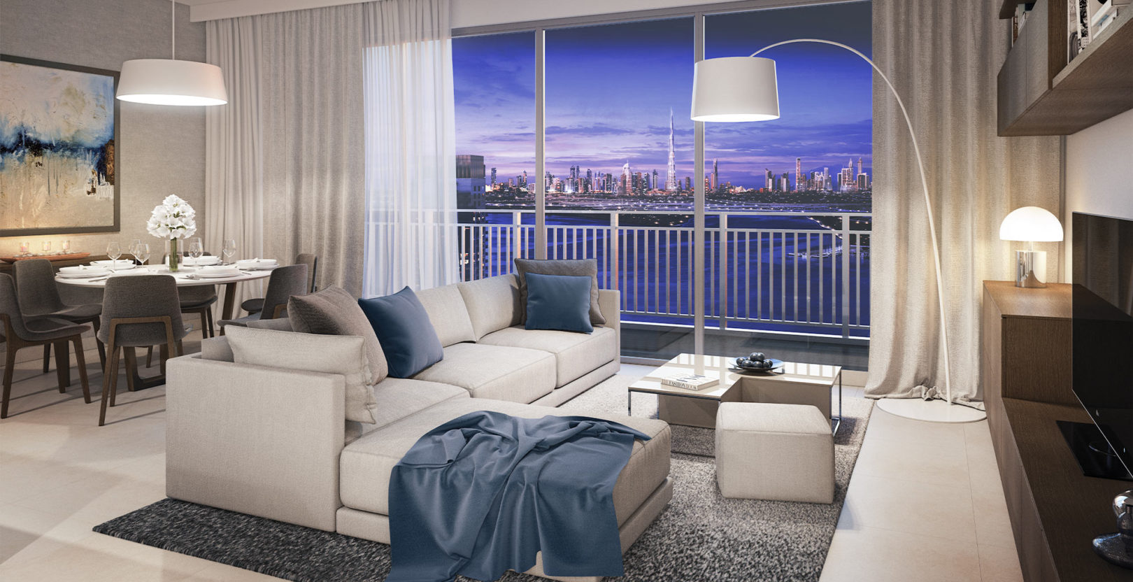 Harbour Views в Dubai Creek Harbour - апартаменты с 1–3 спальнями на продажу