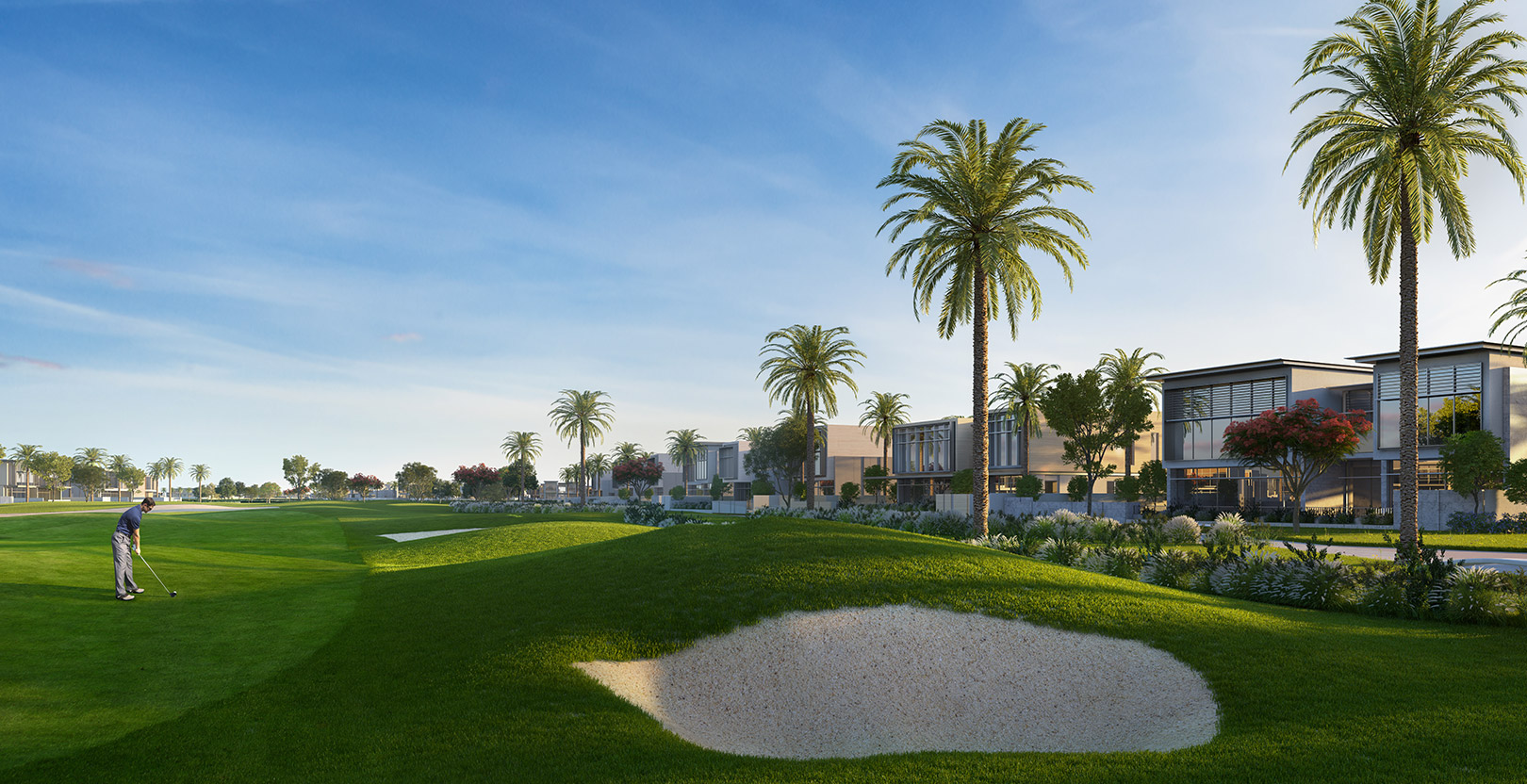 Golf Place - Dubai Hills Estate - поле для гольфа