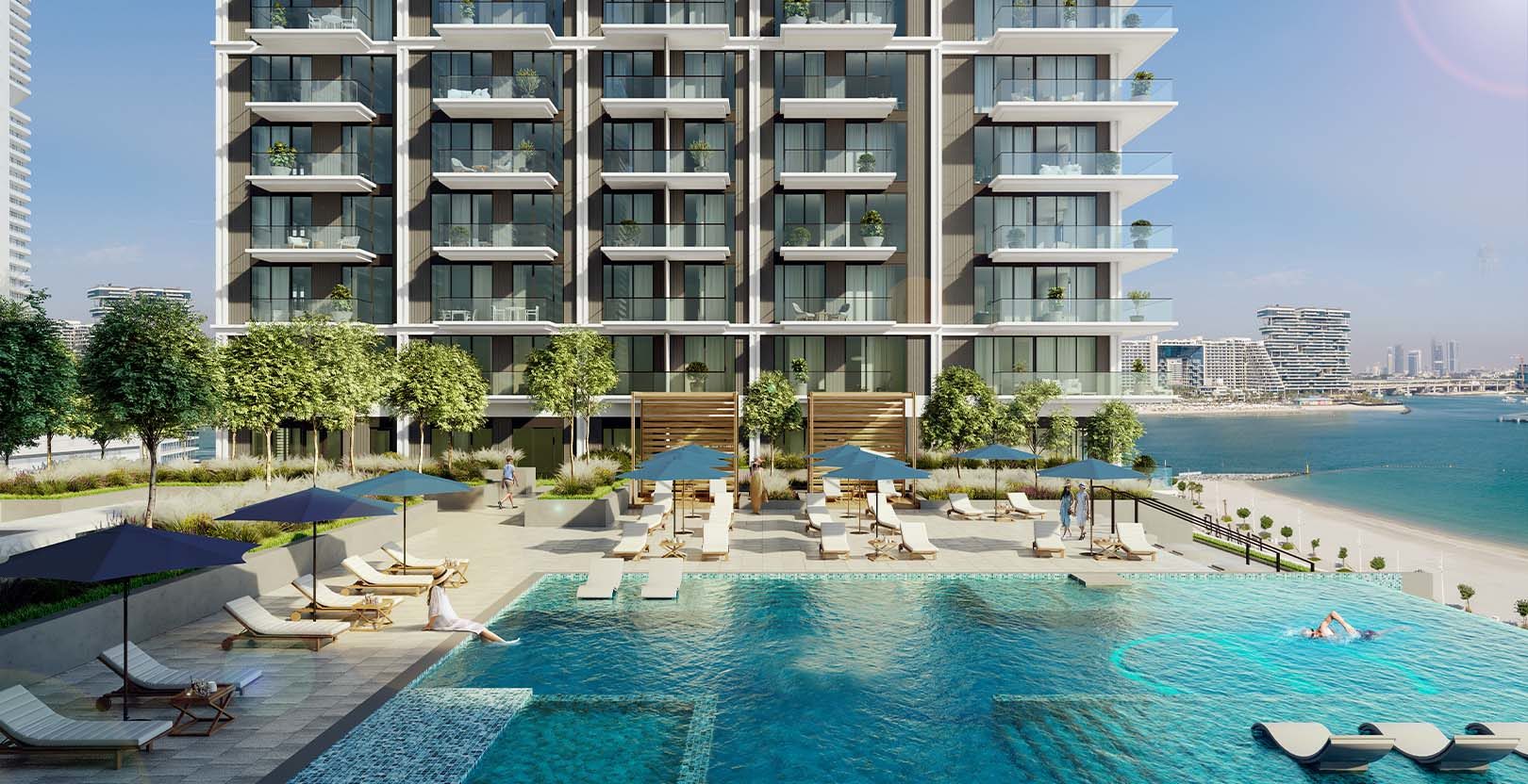 Beach Mansion | Роскошные апартаменты на продажу в Дубае