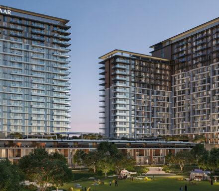 Parkwood residences towers at Dubai Hills Estate